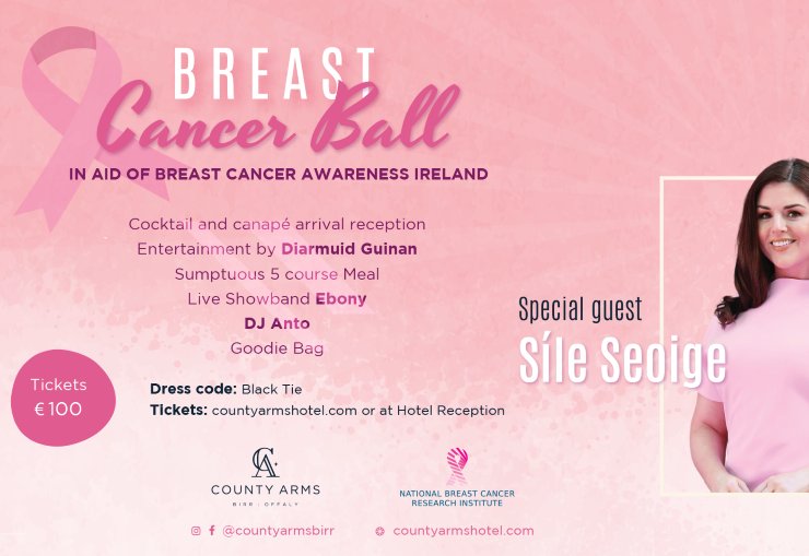 Breast Cancer Ball In Aid Of Breast Cancer Awareness Ireland